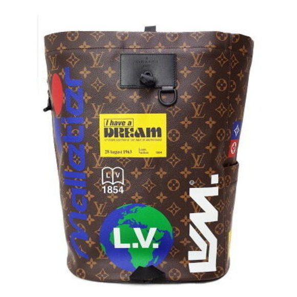 Louis Vuitton Monogram Chalk Backpack - Picture 1 of 5